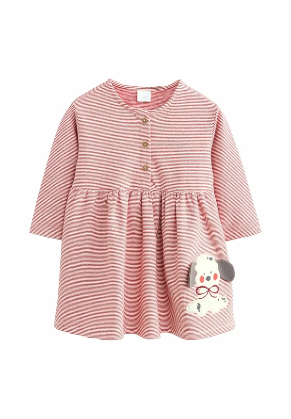 Freizeitkleid - pink dog