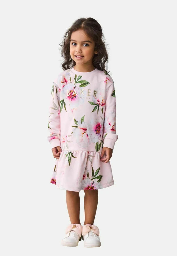 Freizeitkleid - pink