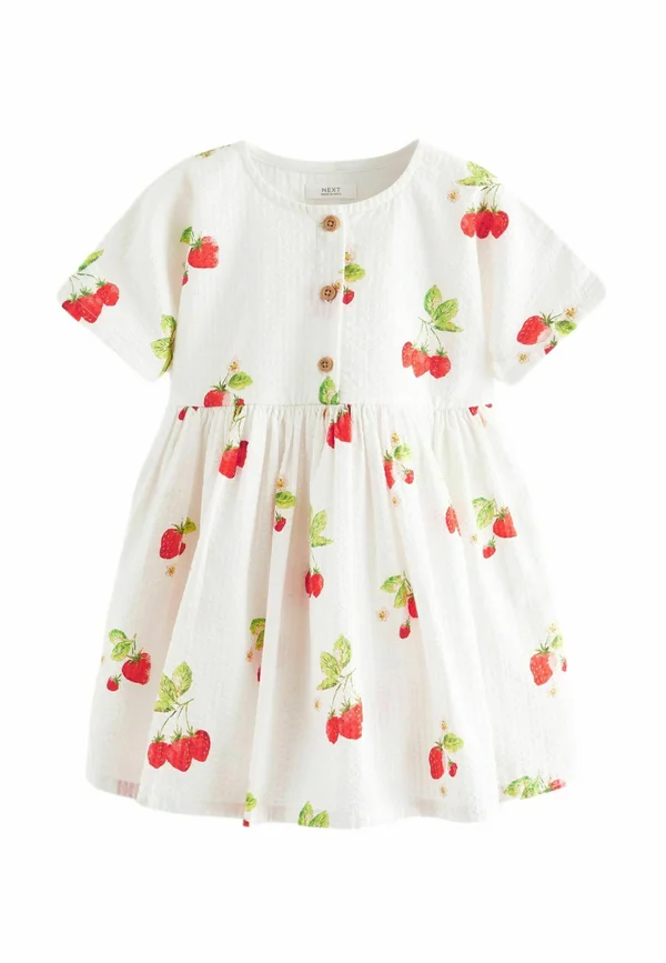 Freizeitkleid - strawberry print