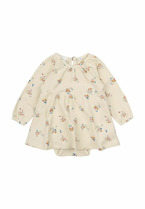 Freizeitkleid - white swan aop