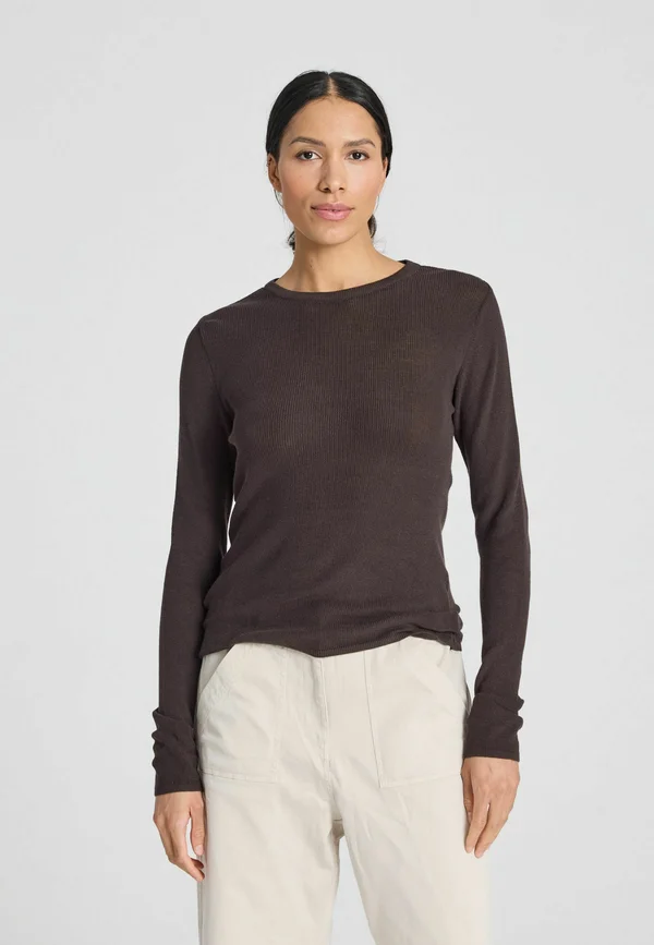 FREJA  - Strickpullover - mulch