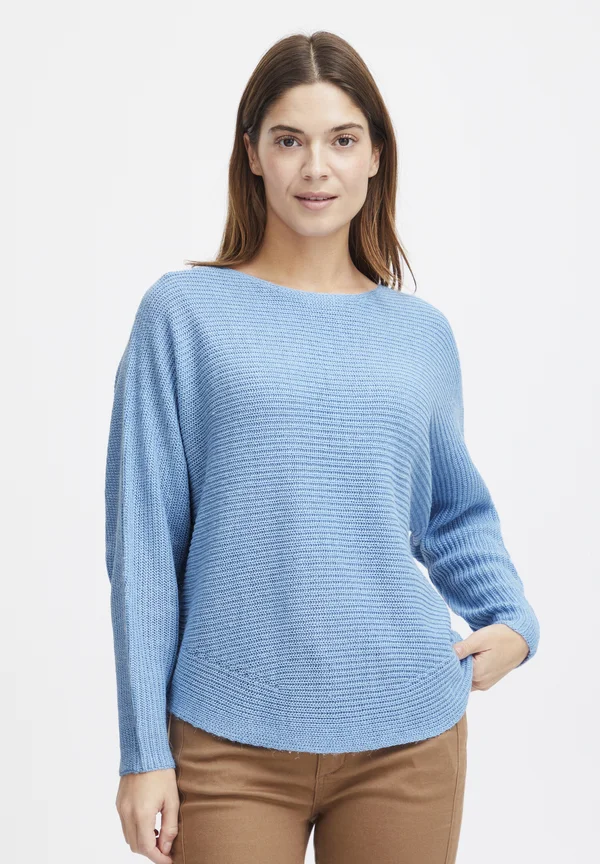 FRERETTA PU 3 - Strickpullover - endless sky melange