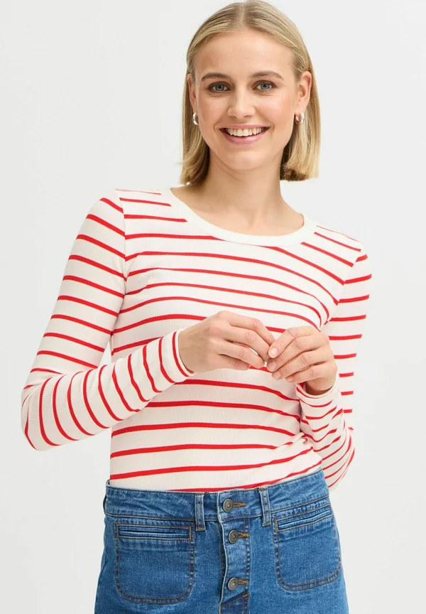 FRHIZAMOND - Strickpullover - poinsettia mix