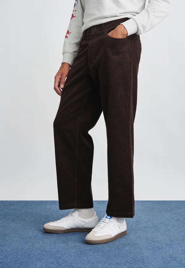 FRICKIN LOOSE TAPERED - Stoffhose - cacao