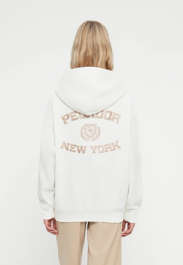 FRIEDA OVERSIZED - Sweatjacke - warm white