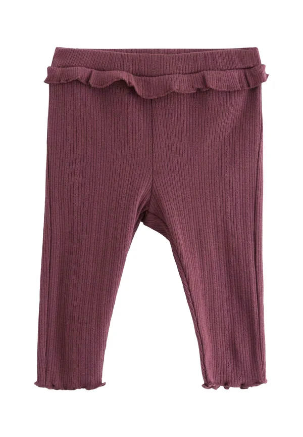 FRILL - Leggings - Hosen - dark dusty lilac