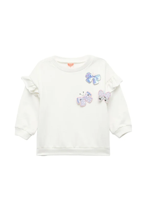 FRILLED - Sweatshirt - beige