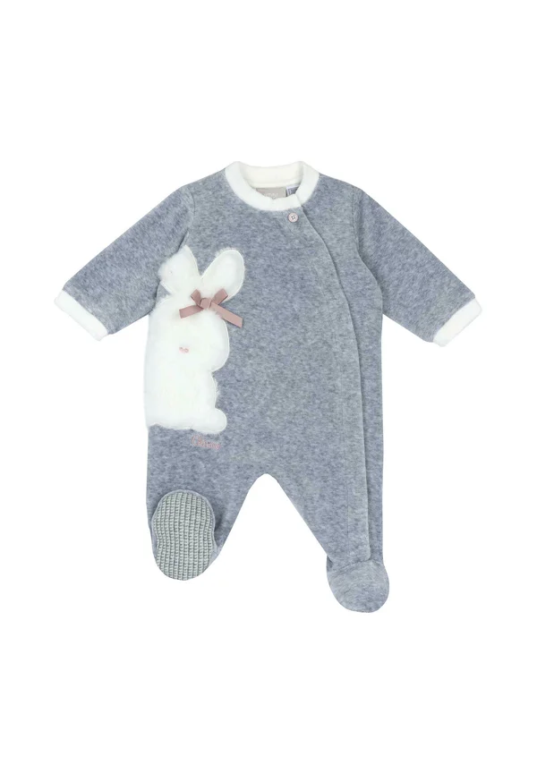 FRONT OPENING  - Strampler - grey