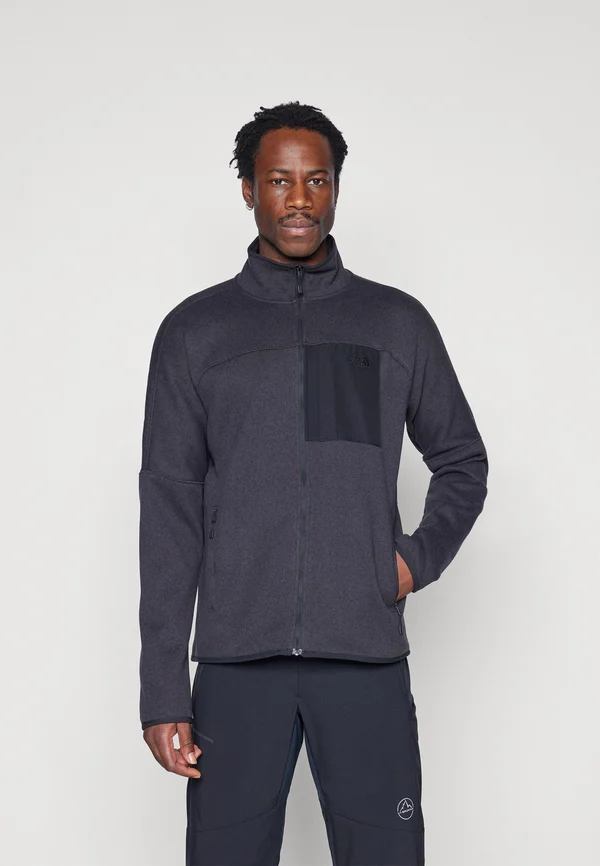 FRONT RANGE JACKET - Fleecejacke - black heather