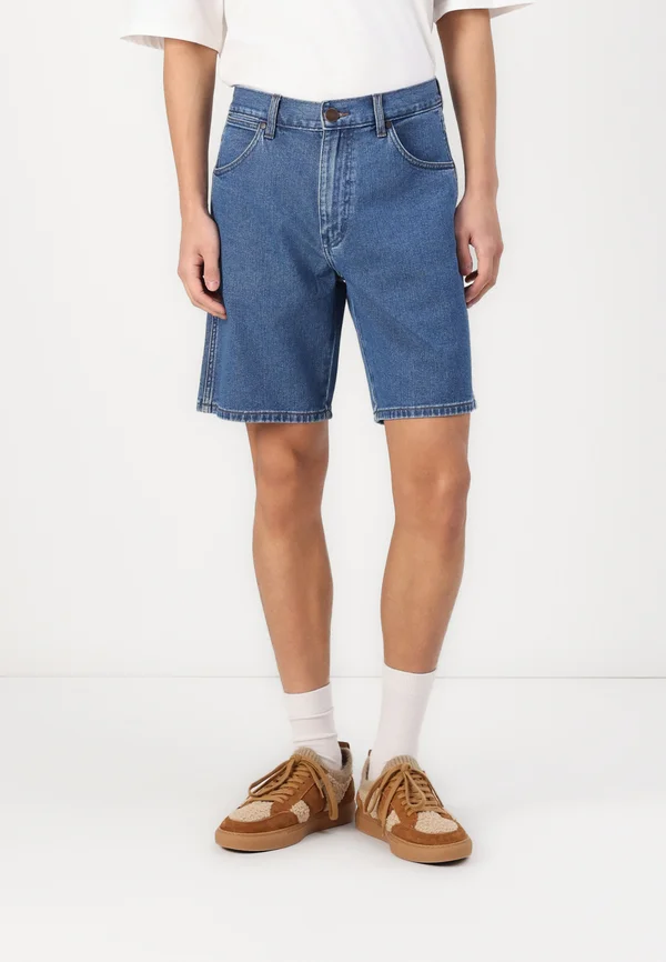 FRONTIER - Jeans Shorts - dark stone