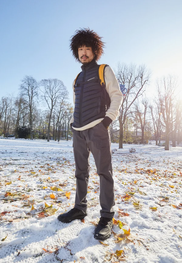 FROST DOWN VEST - Weste - black