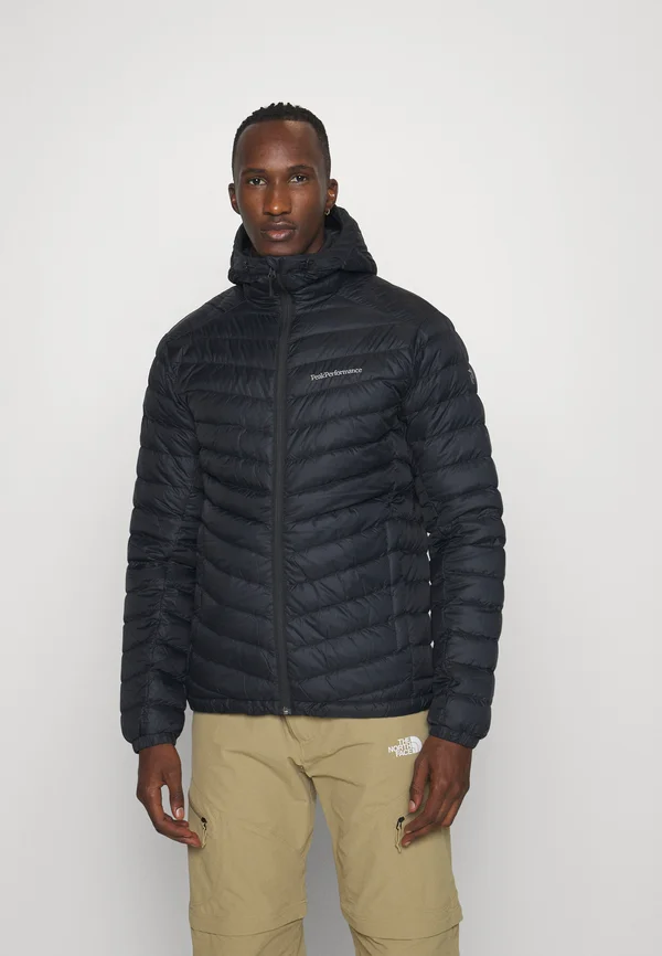 FROST HOOD JACKET - Daunenjacke - black