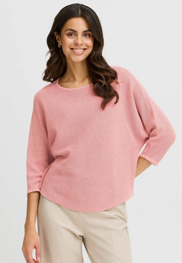 FRSINJA - Strickpullover - nostalgia rose