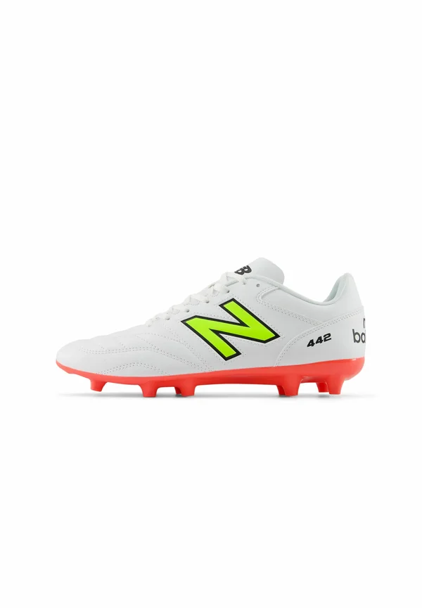 Fußballschuh Nocken - white red