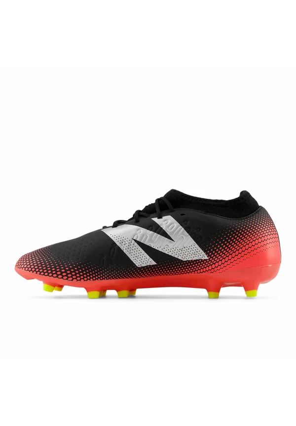 Fußballschuh Stollen - black red