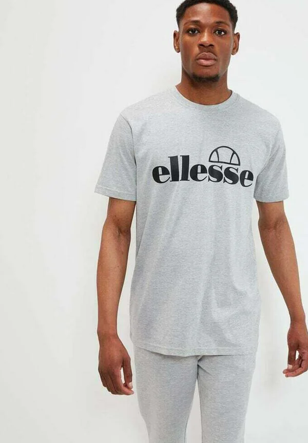 FUENTI - Sport T-Shirt - grey marl