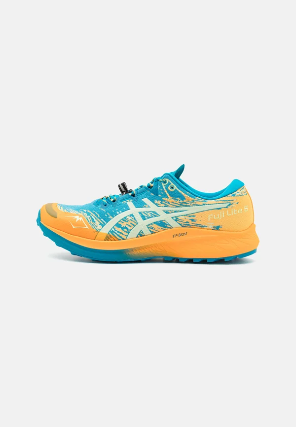 FUJI LITE 5 - Laufschuh Trail - teal blue/cool matcha