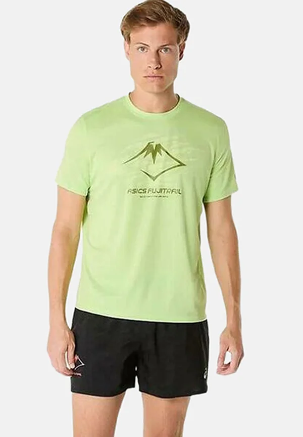 FUJITRAIL FLUOR  - T-Shirt print - green