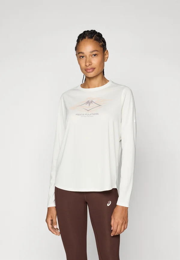 FUJITRAIL LOGO TOP - Langarmshirt - cream