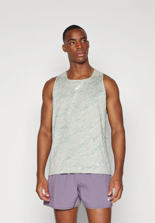 FUJITRAIL SINGLET - Top - white sage/rainy lake