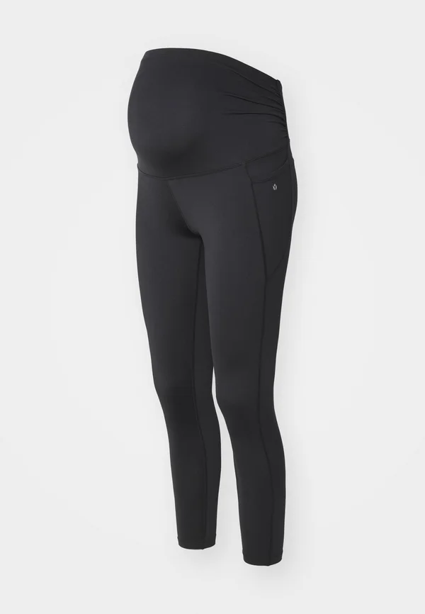 FULL LENGTH MATERNITY LEGGINGS - Tights - black