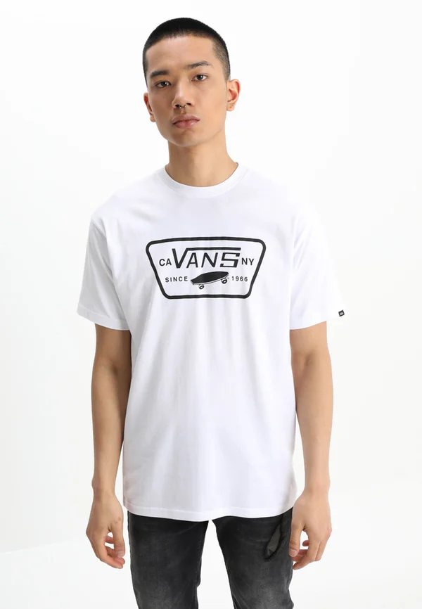 FULL PATCH - T-Shirt print - white/black