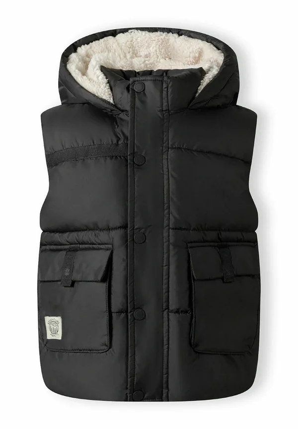 FULL TEDDY - Weste - black