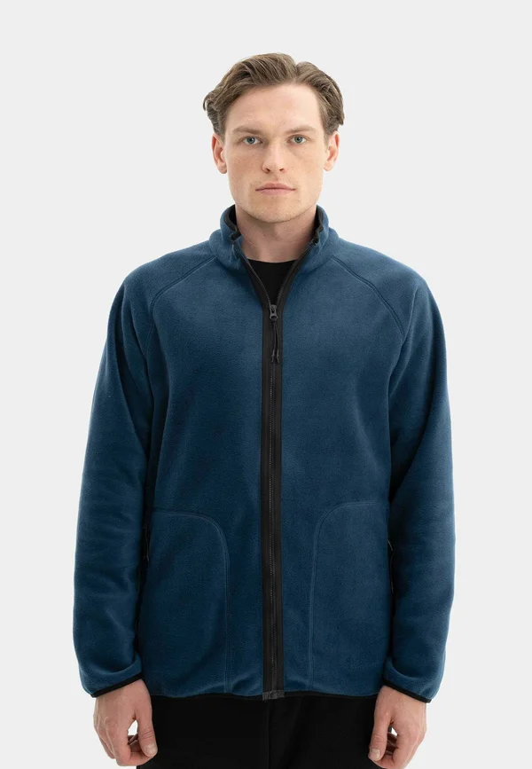 FULL ZIP  - Fleecejacke - indigo