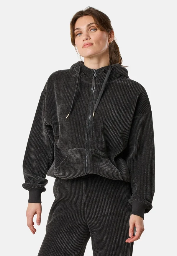 FULL ZIP HOODIE - Sweatjacke - charcoal