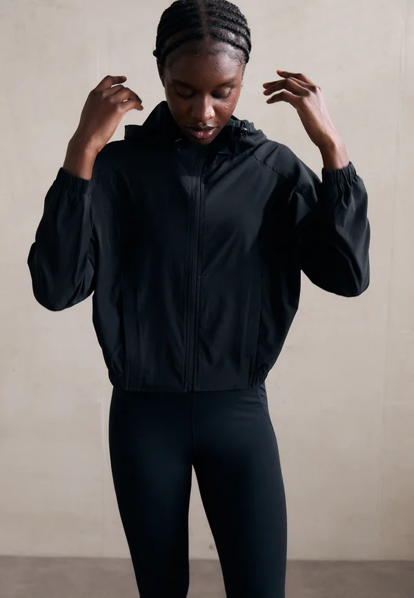 FULL ZIP JACKET - Trainingsjacke - black