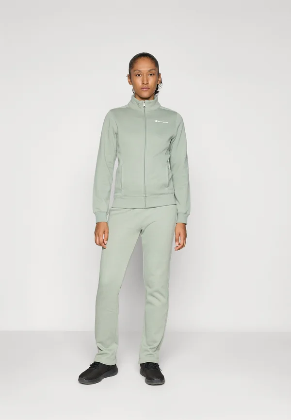 FULL ZIP SET - Sweatjacke - green