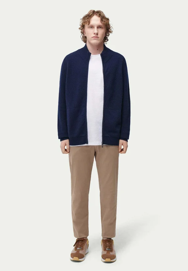 FULL-ZIP - Strickjacke - dark blue