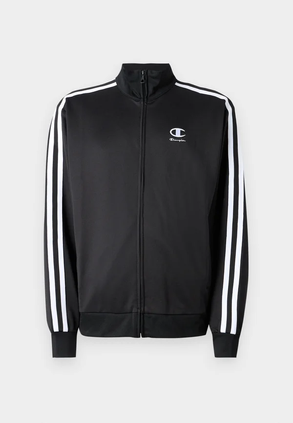 FULL ZIP UNISEX - Sweatjacke - black/white