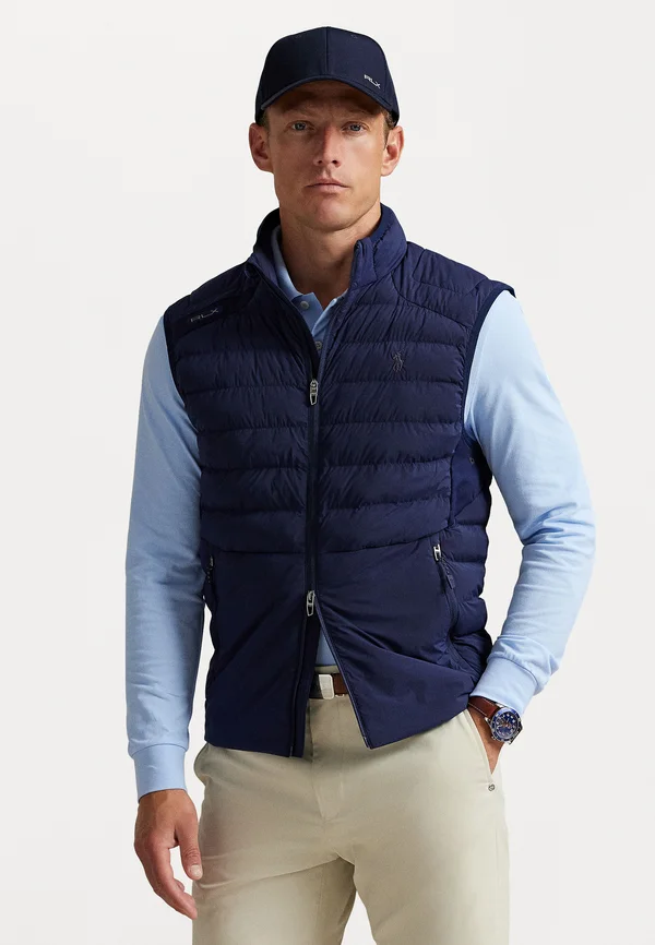 FULL ZIP VEST - Weste - refined navy