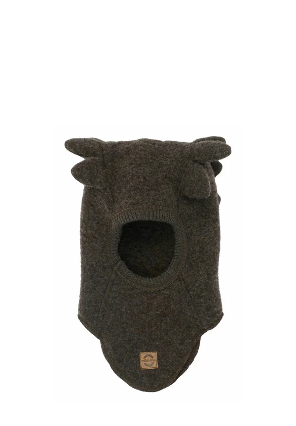 FULLFACE CROCO - Kopftuch - dark brown melange