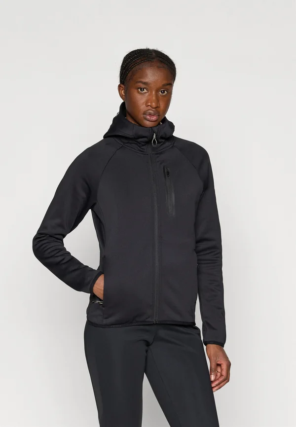 FULTON - Sweatjacke - basic black