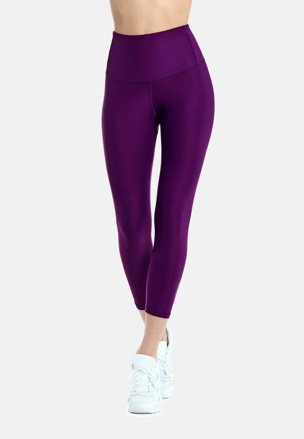 FUNCTIONAL COMFORT HIGH WAIST 7/8 - Tights - dark plum