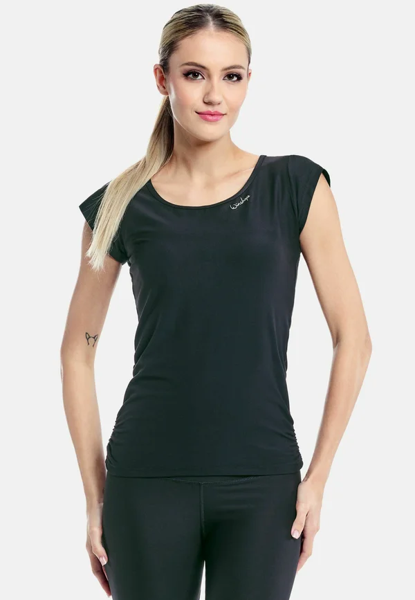 FUNCTIONAL LIGHT AND SOFT  - Sport T-Shirt - black