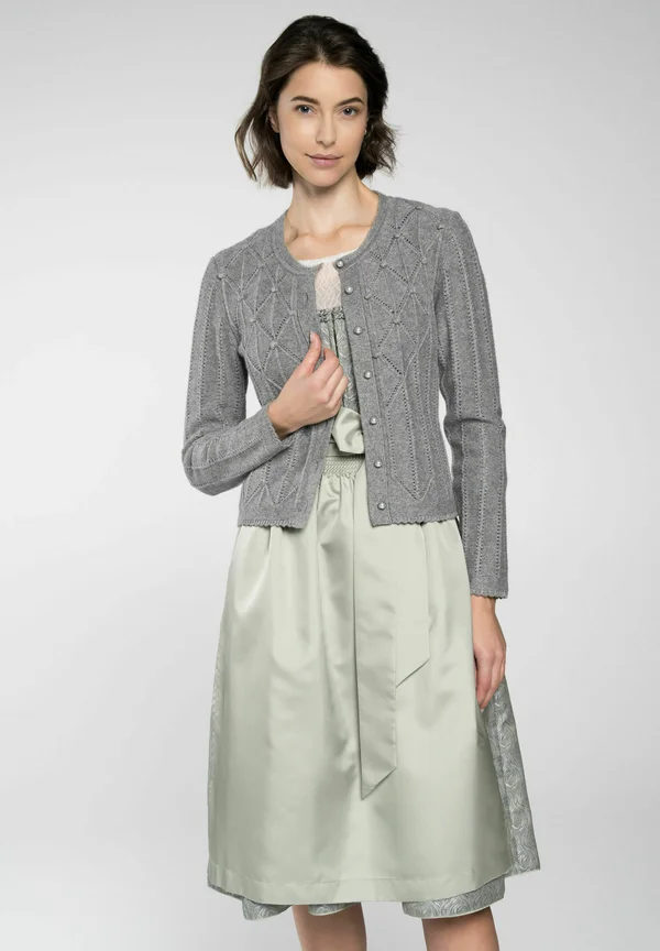 Funkie - Strickjacke - grau