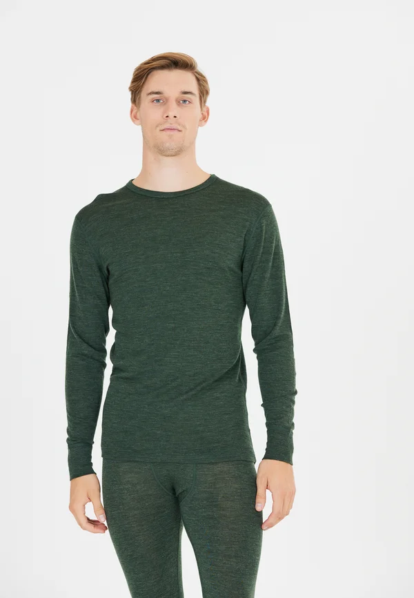 FUNKTIONS BAGGIO MIDLAYER - Unterhemd/-shirt - deep forest