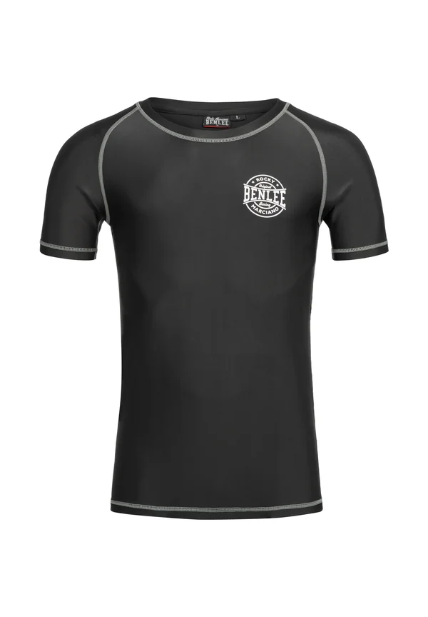 FUNKTIONS SCHMALE PASSFORM LIMEHILLS - Sport T-Shirt - black