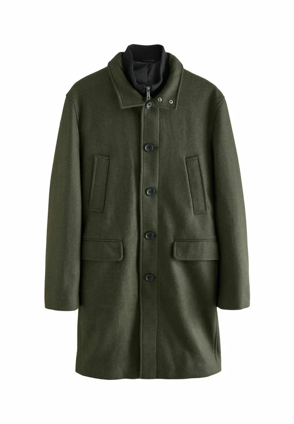 FUNNEL NECK - Kurzmantel - khaki green
