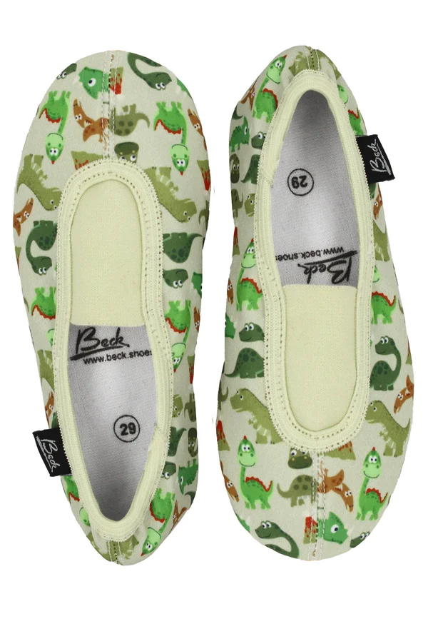 FUNNY DINOS - Hausschuh - sand