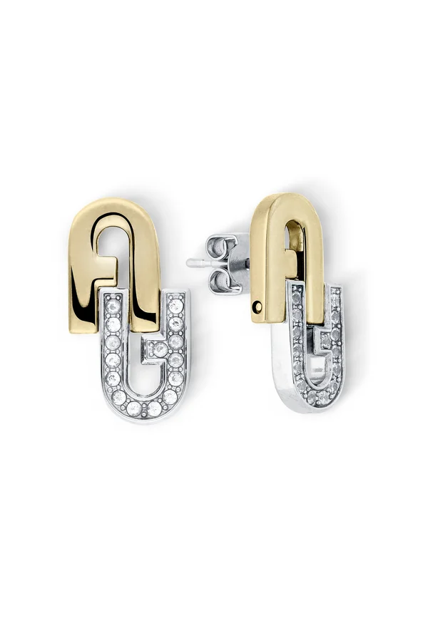 FURLA ARCH DOUBLE - Ohrringe - gold and silver tone