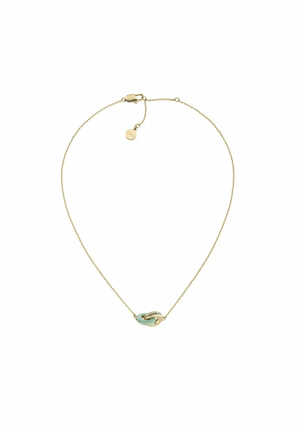 FURLA DARING - Halskette - gold tone and green