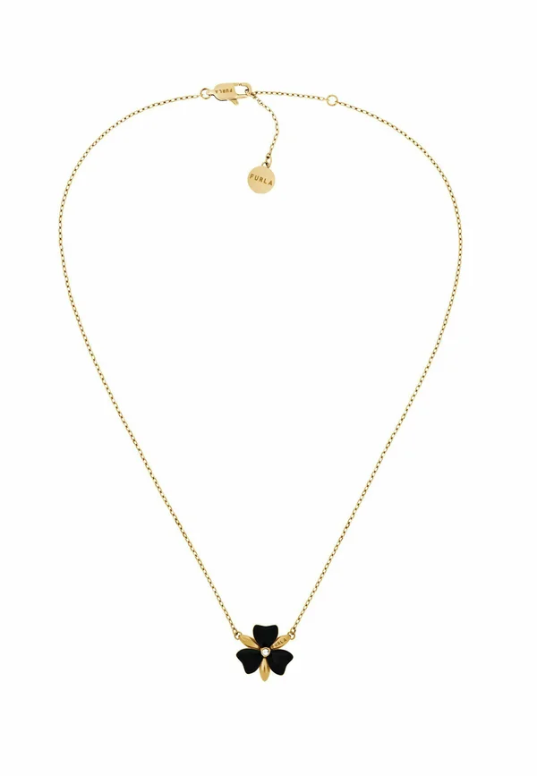 FURLA FLORA - Halskette - black