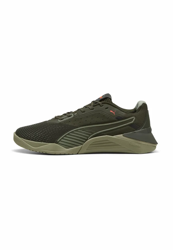 FUSE 4.0 UNISEX - Trainingsschuh - olive green lux army glowing red
