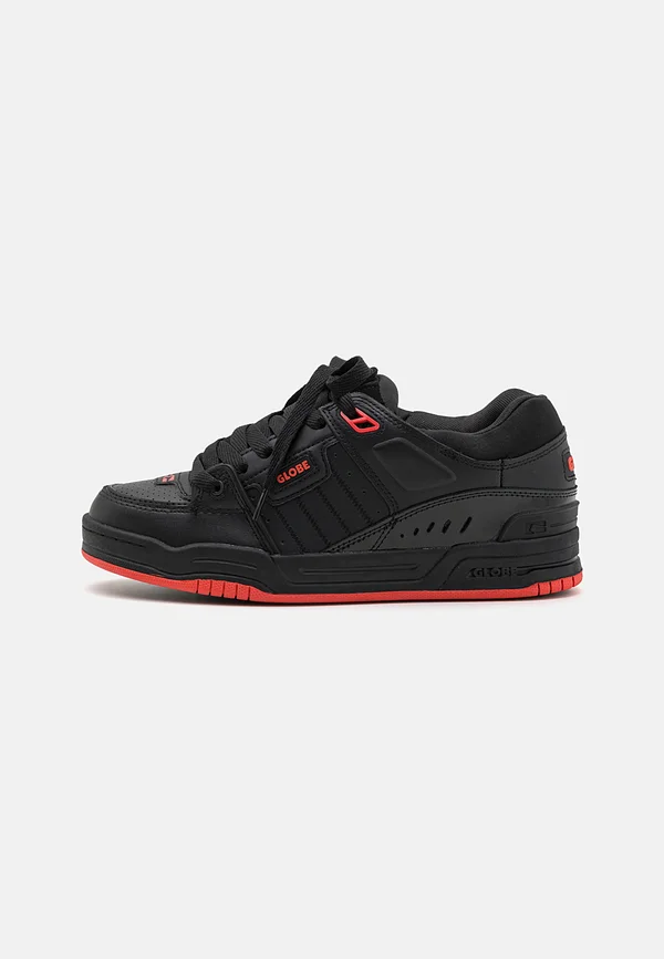 FUSION - Skateschuh - black/red