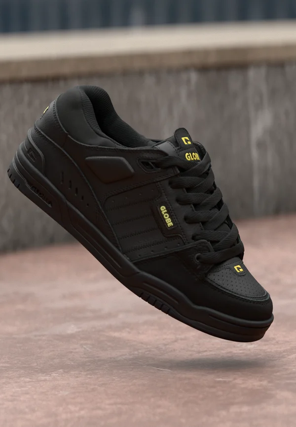 FUSION - Skateschuh - onyx/citrus
