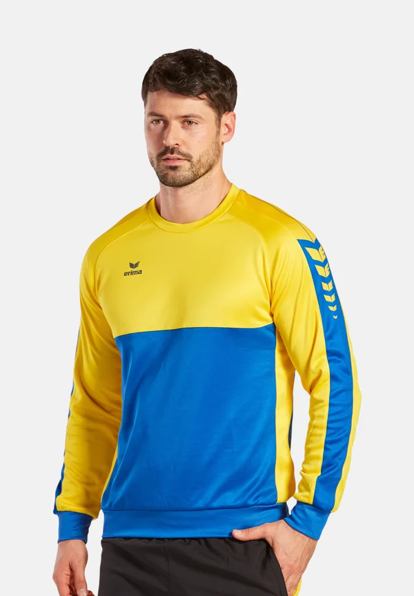 FUSSBALL - TEAM - SIX WINGS - Sweatshirt - blaugelb